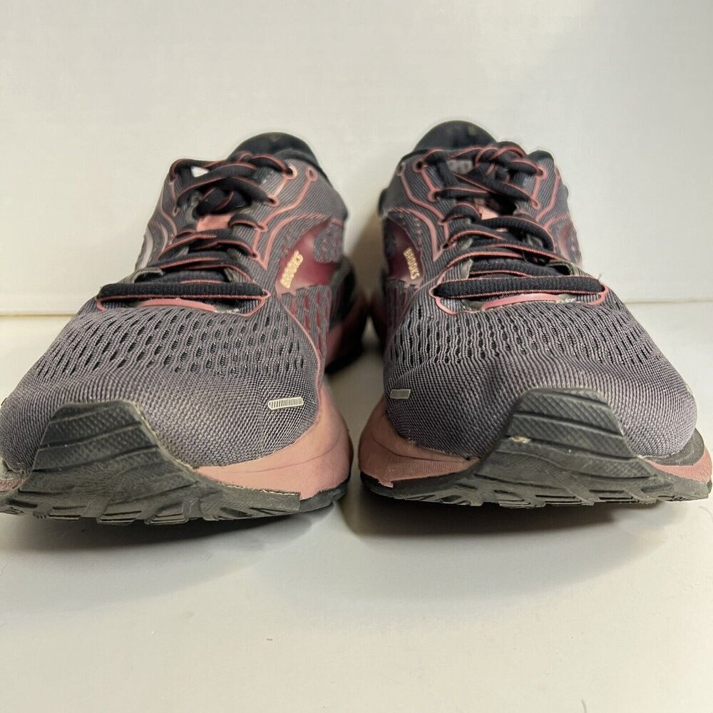 BROOKS Adrenaline GTS 21 Running Shoes Womens 9.5 Black Purple 1203291B… - Picture 7 of 14